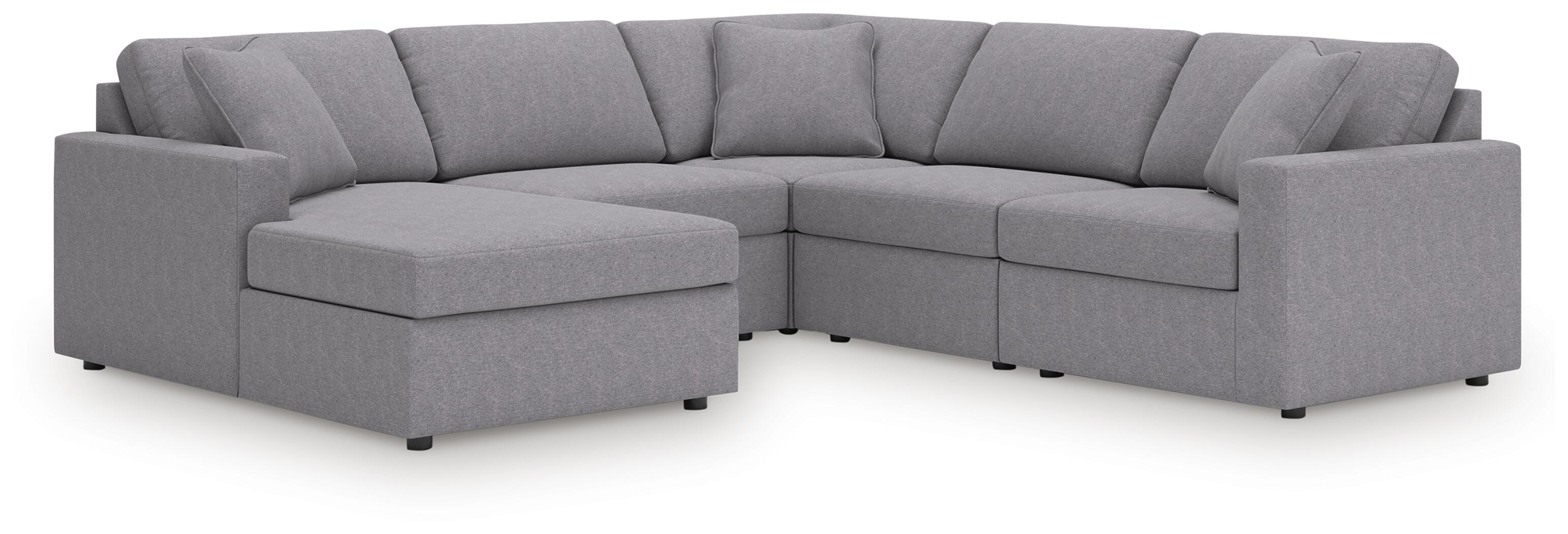 Solstice 5-Piece Sectional with Chaise