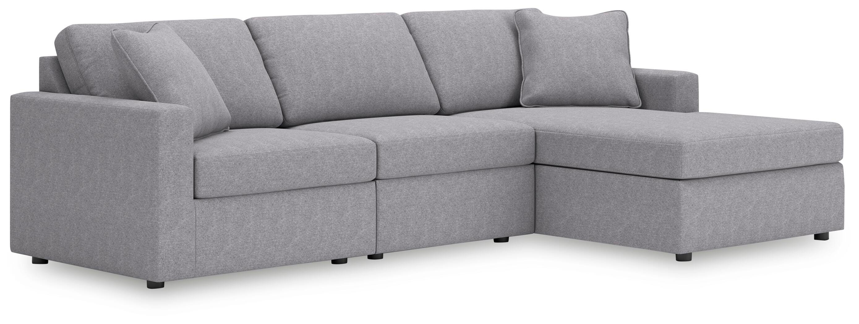 Solstice 3-Piece Sectional Sofa Storage Chaise