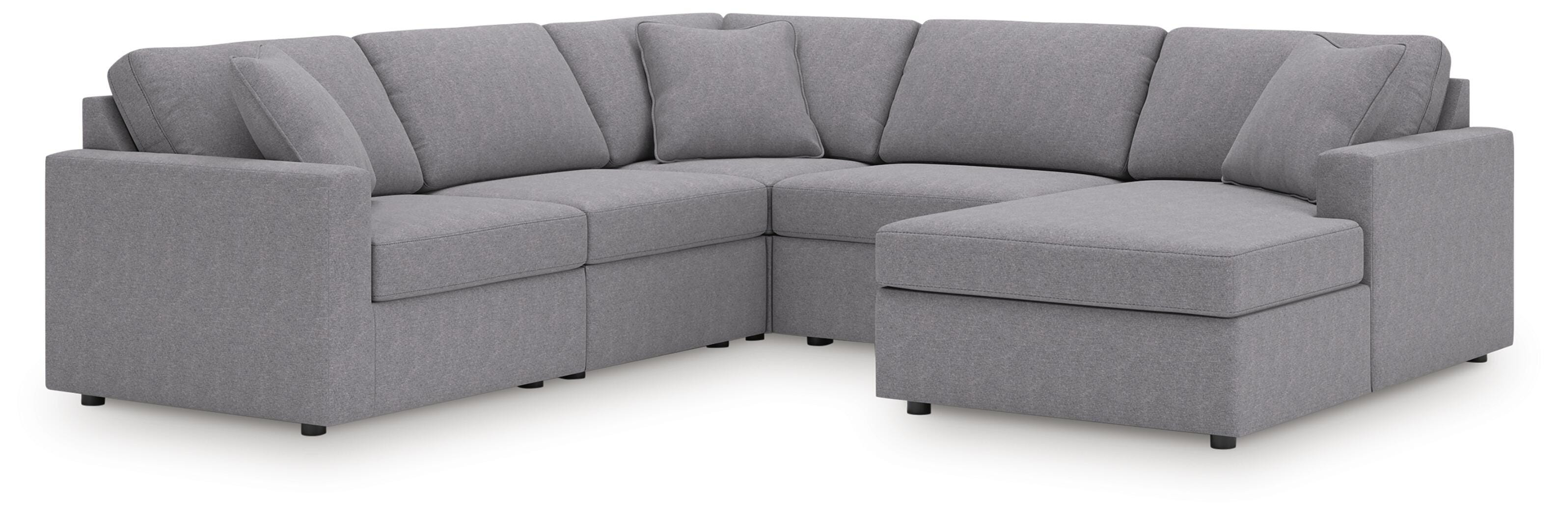 Solstice 5-Piece Sectional with Chaise