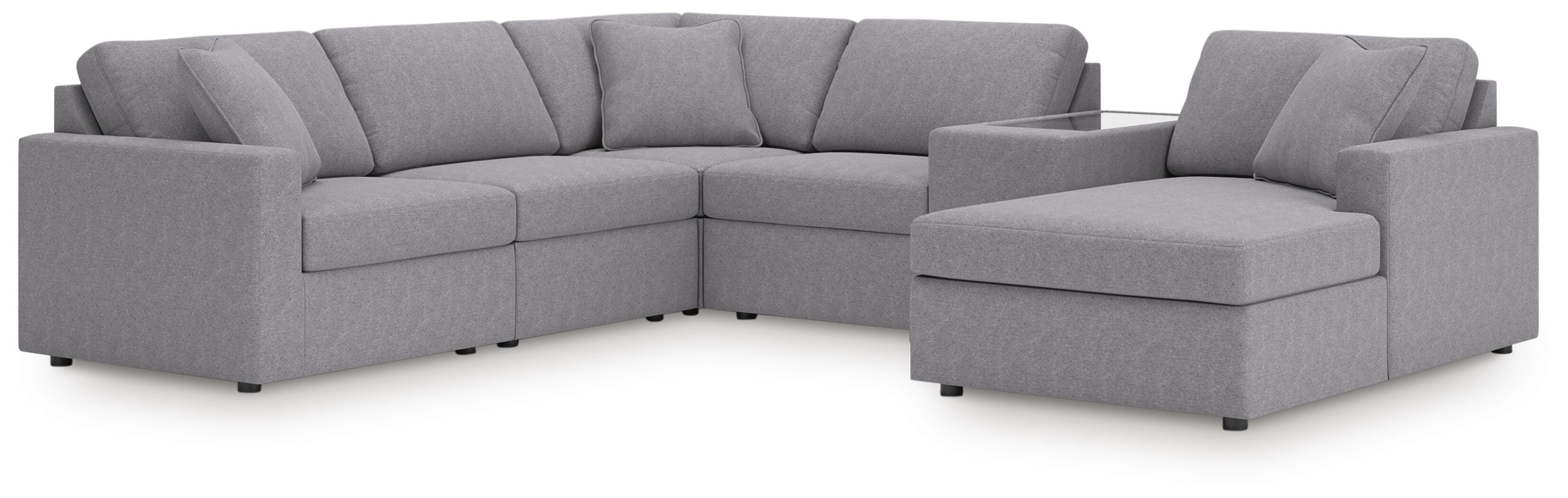 Modmax 6-Piece Sectional with Chaise