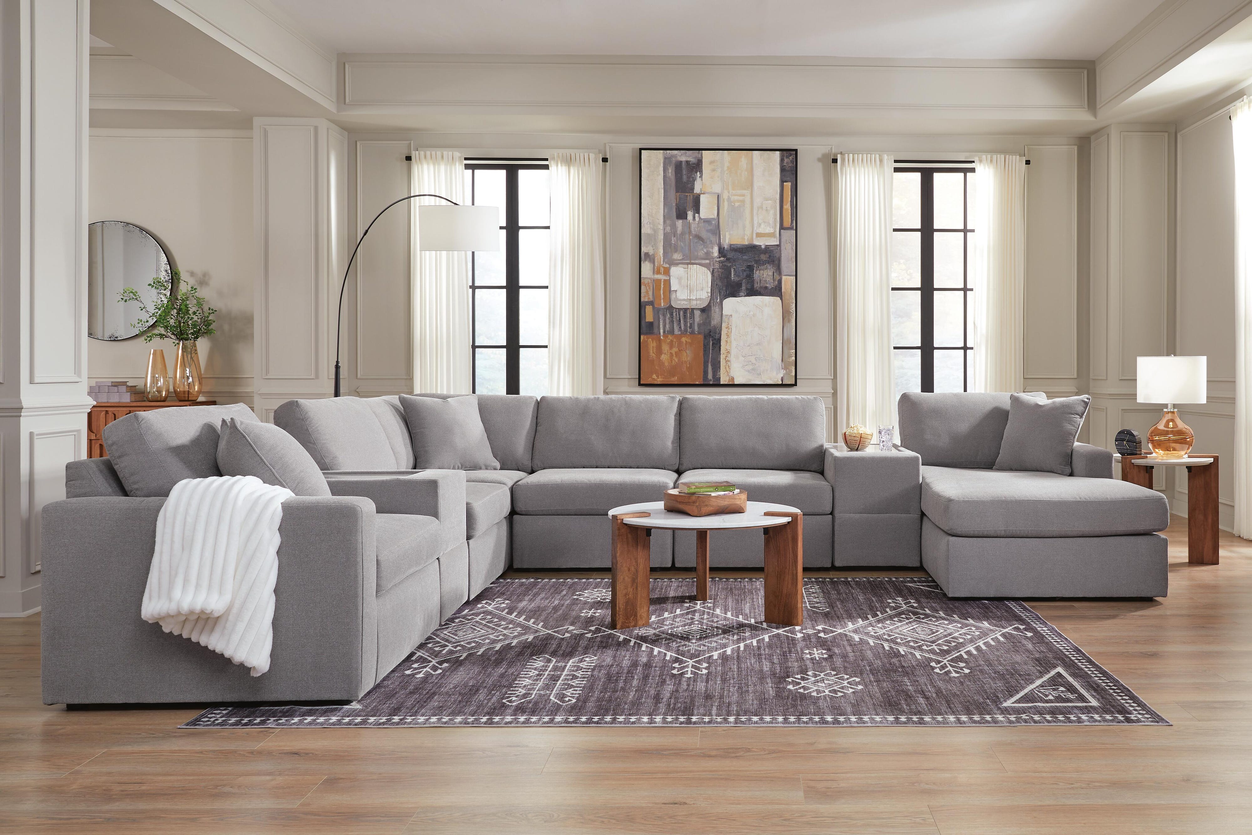 Modmax 8-Piece Sectional with Chaise
