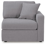 Solstice 6-Piece Sectional and Oversized Accent Ottoman
