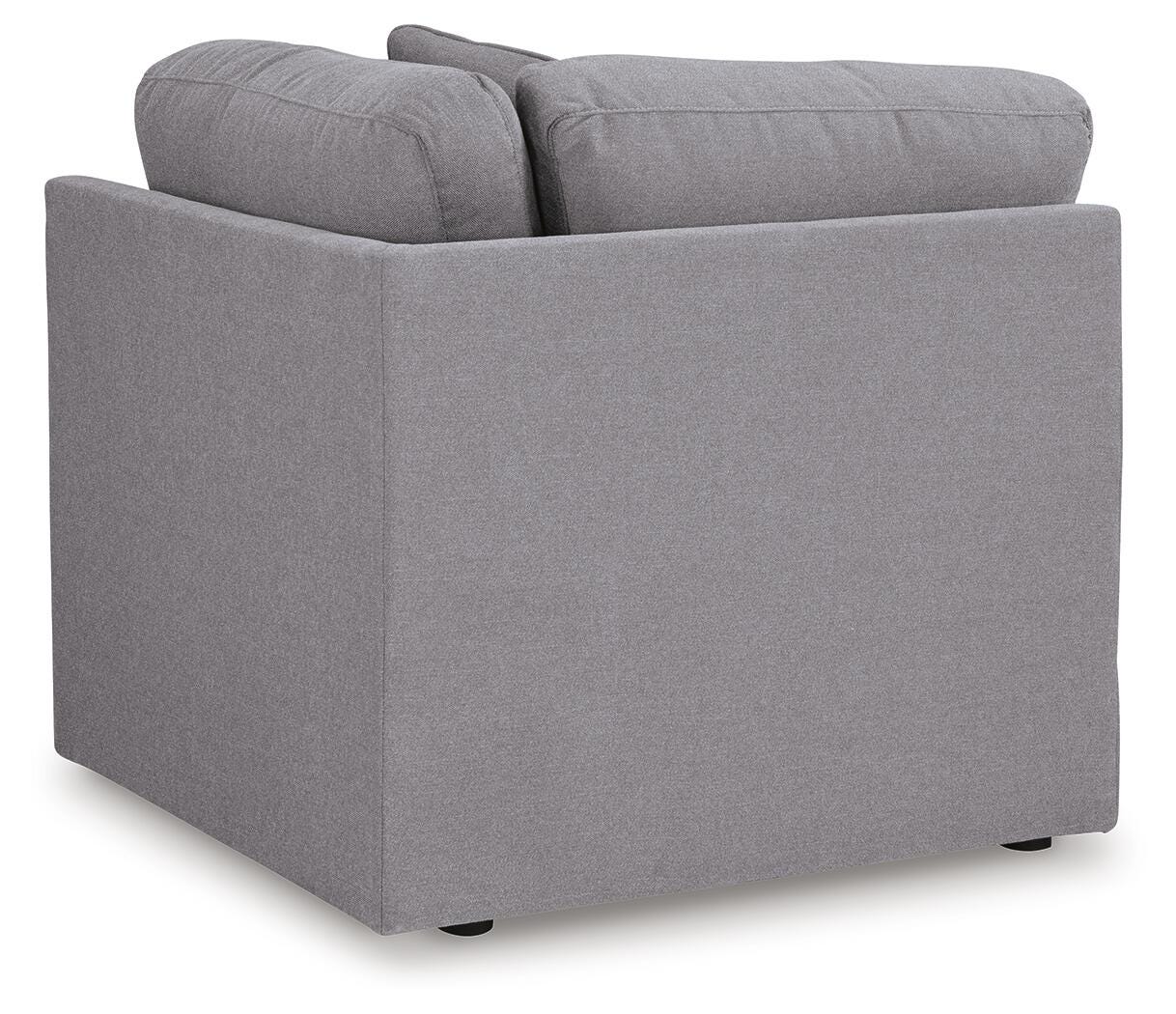 Modmax 4-Piece Sectional and Oversized Accent Ottoman