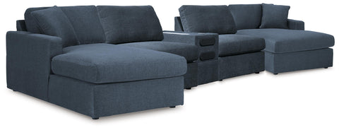 Solstice 5 Piece Sectional with Audio Console