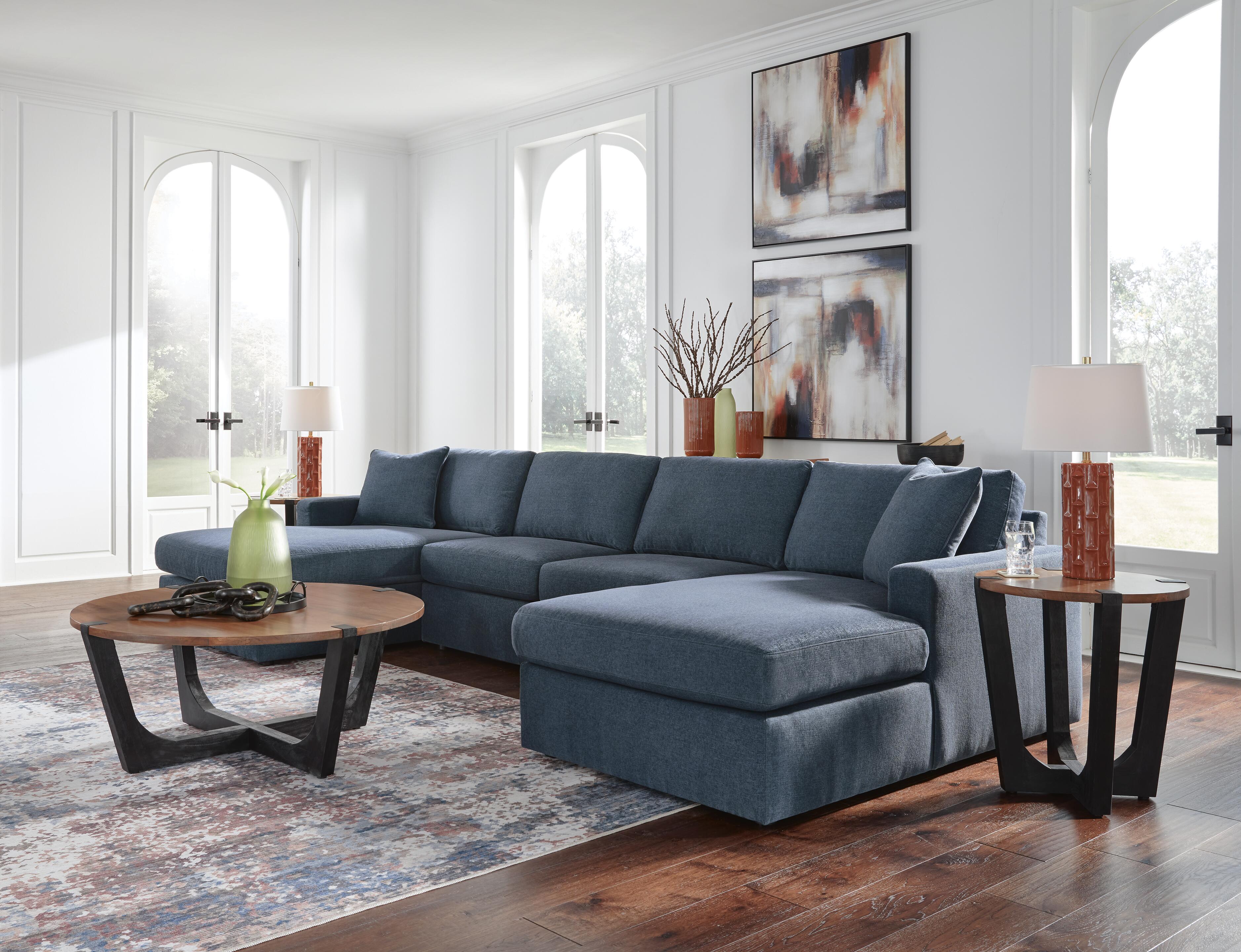Solstice 4-Piece Sectional with Chaise