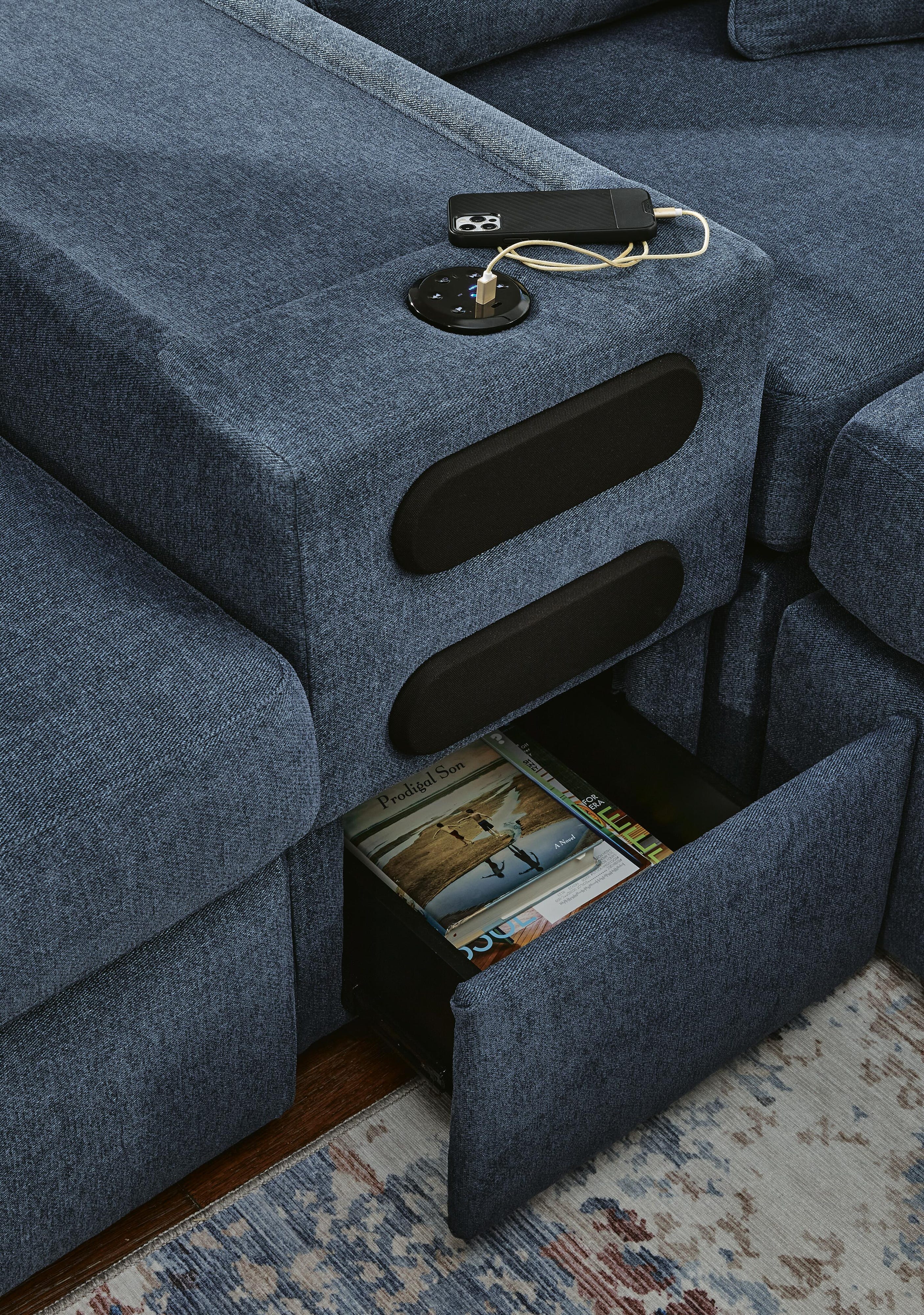 Modmax 7-Piece Sectional with Audio Console