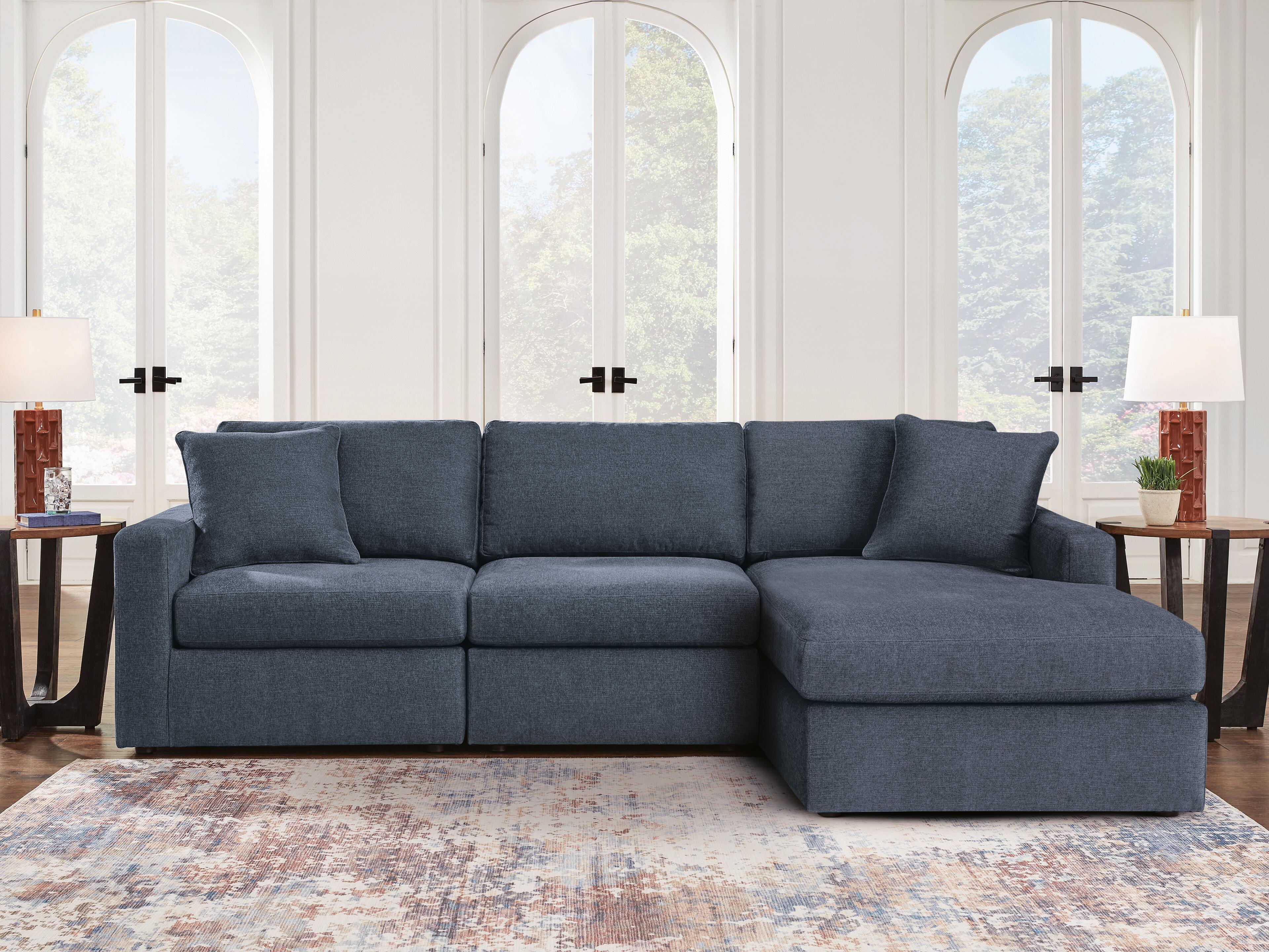 Solstice 3-Piece Sectional Sofa Storage Chaise
