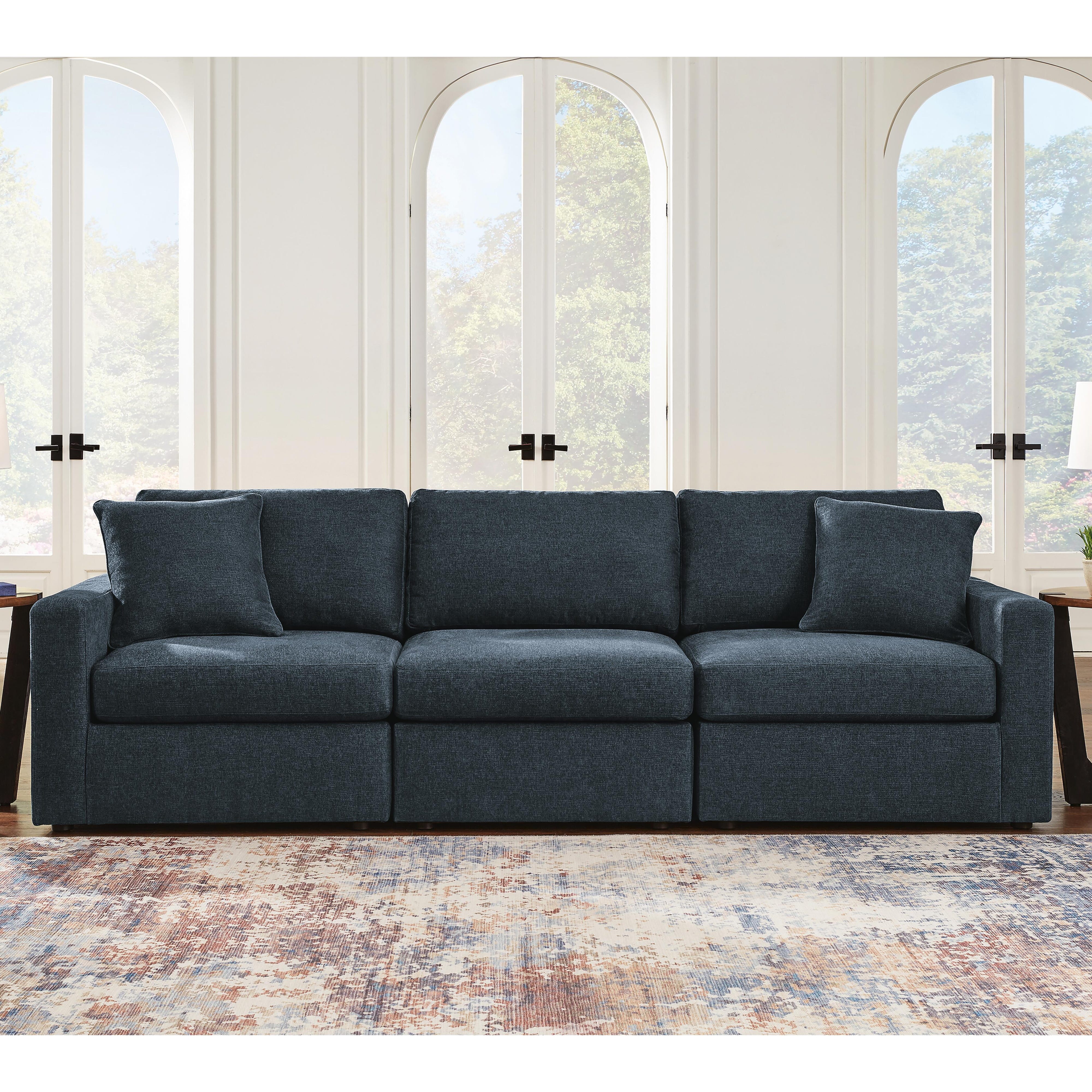 Solstice 3-Piece Sectional and Ottoman