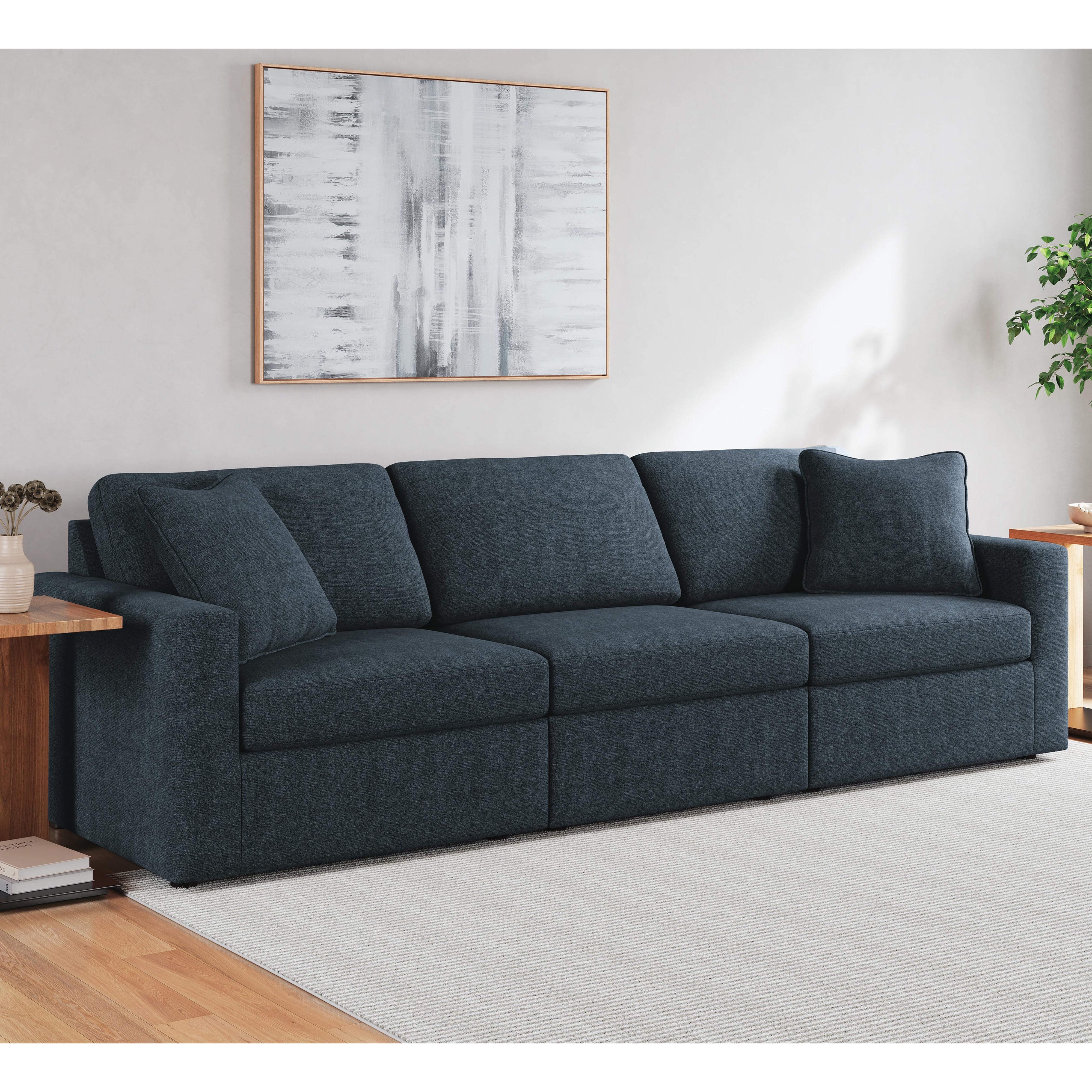 Solstice 3-Piece Sectional and Ottoman