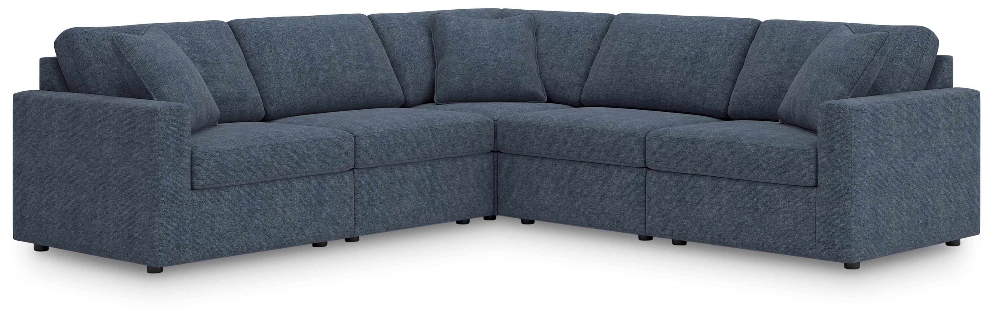 5-Piece Sectional with Ottoman