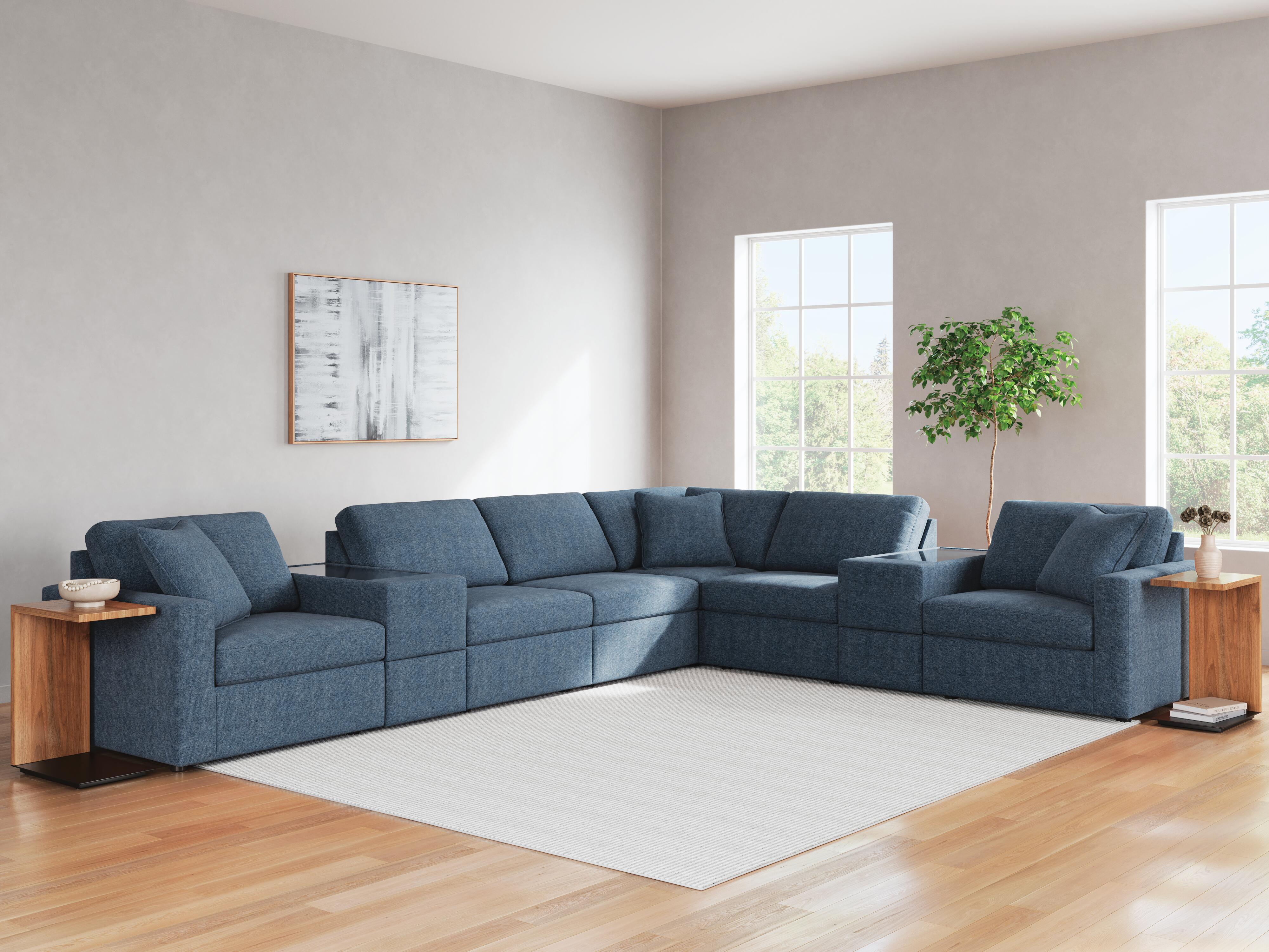 8-Piece Sectional with Ottoman