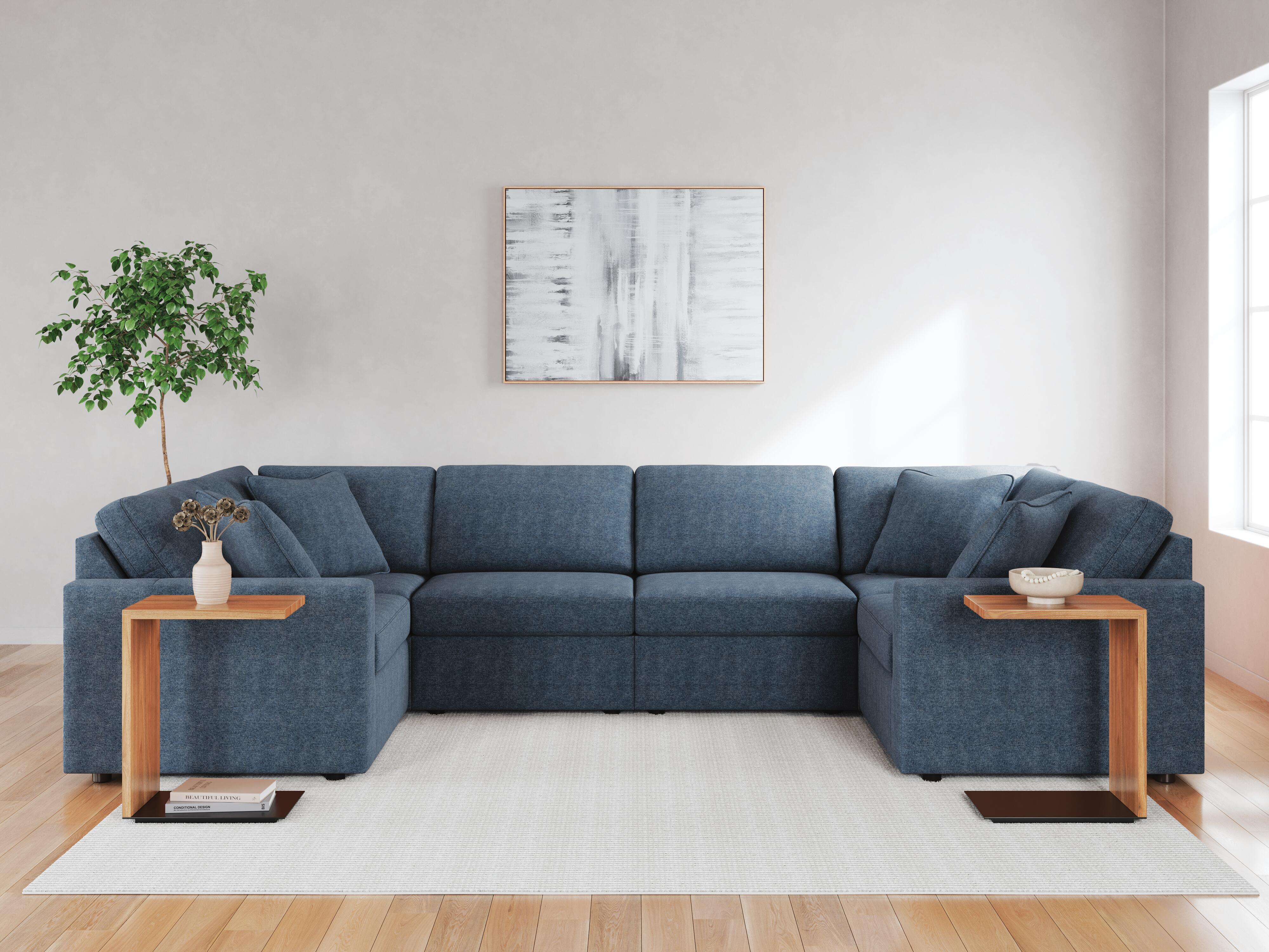 6-Piece Sectional with Ottoman