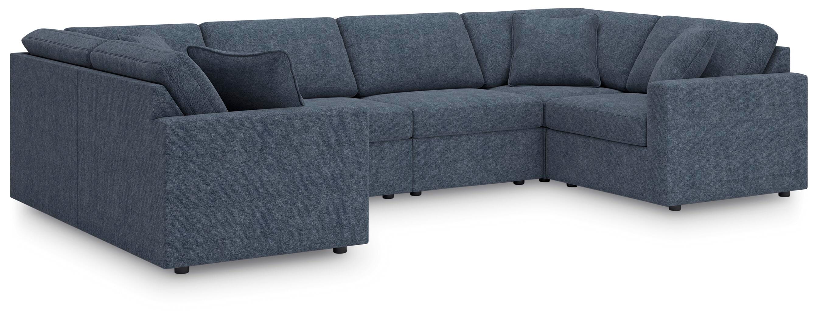 6-Piece Sectional with Ottoman