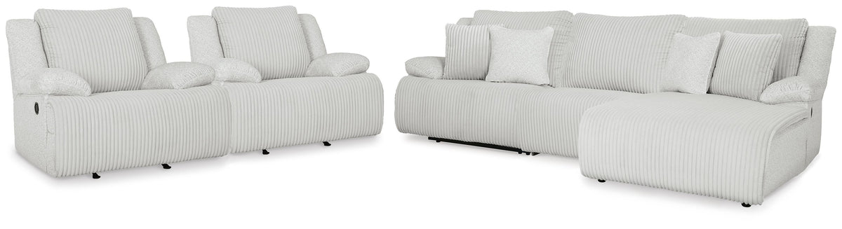 Top Tier 3-Piece Reclining Sectional and 2 Recliners