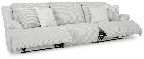Top Tier 3-Piece Reclining Sectional Sofa