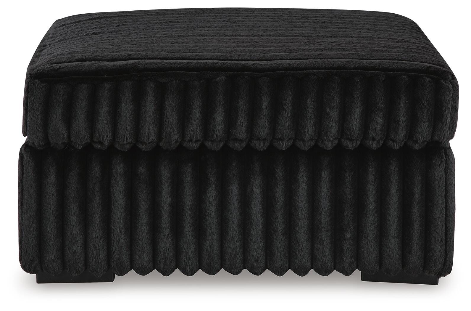 Midnight-Madness 2-Piece Sectional and Ottoman