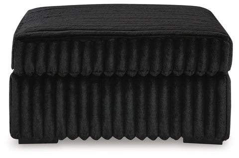 Nightfall Oversized Chaise and Oversized Accent Ottoman