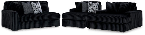 Nightfall 2-Piece Sectional and Oversized Chaise