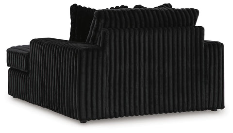 Nightfall 3-Piece Sectional, Chaise and Oversized Accent Ottoman