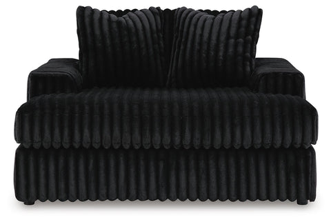 Nightfall Oversized Chaise and Oversized Accent Ottoman