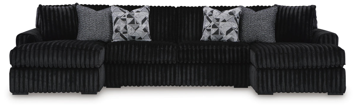 Nightfall 3-Piece Sectional with Chaise