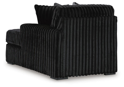 Nightfall 4-Piece Sectional and Oversized Chaise