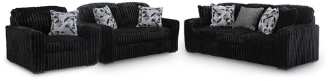Nightfall Sofa, Loveseat and Oversized Chair
