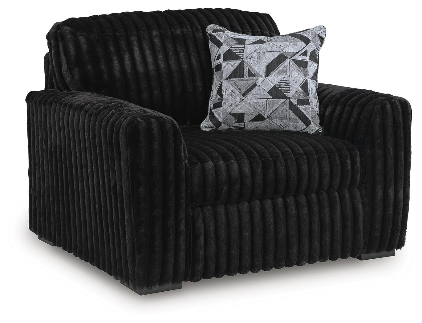 Nightfall Oversized Chair and Ottoman