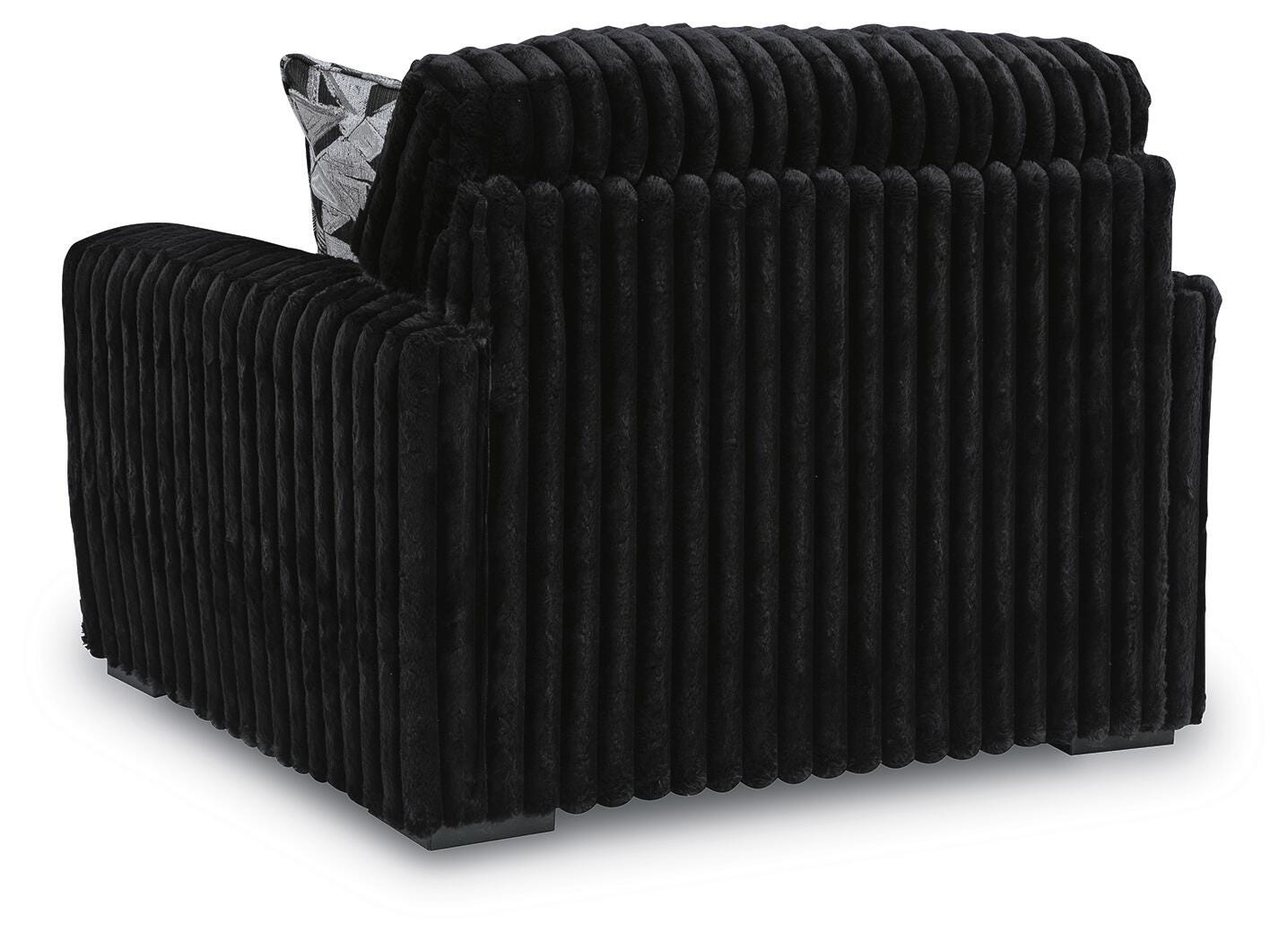 Nightfall Oversized Chair and Ottoman