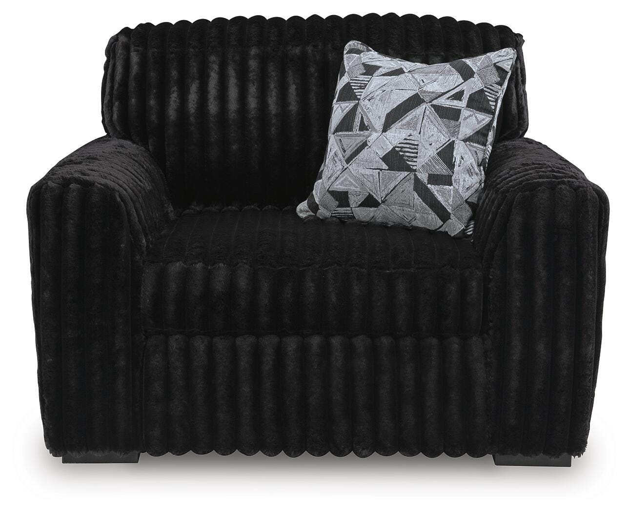 Nightfall Oversized Chair and Ottoman
