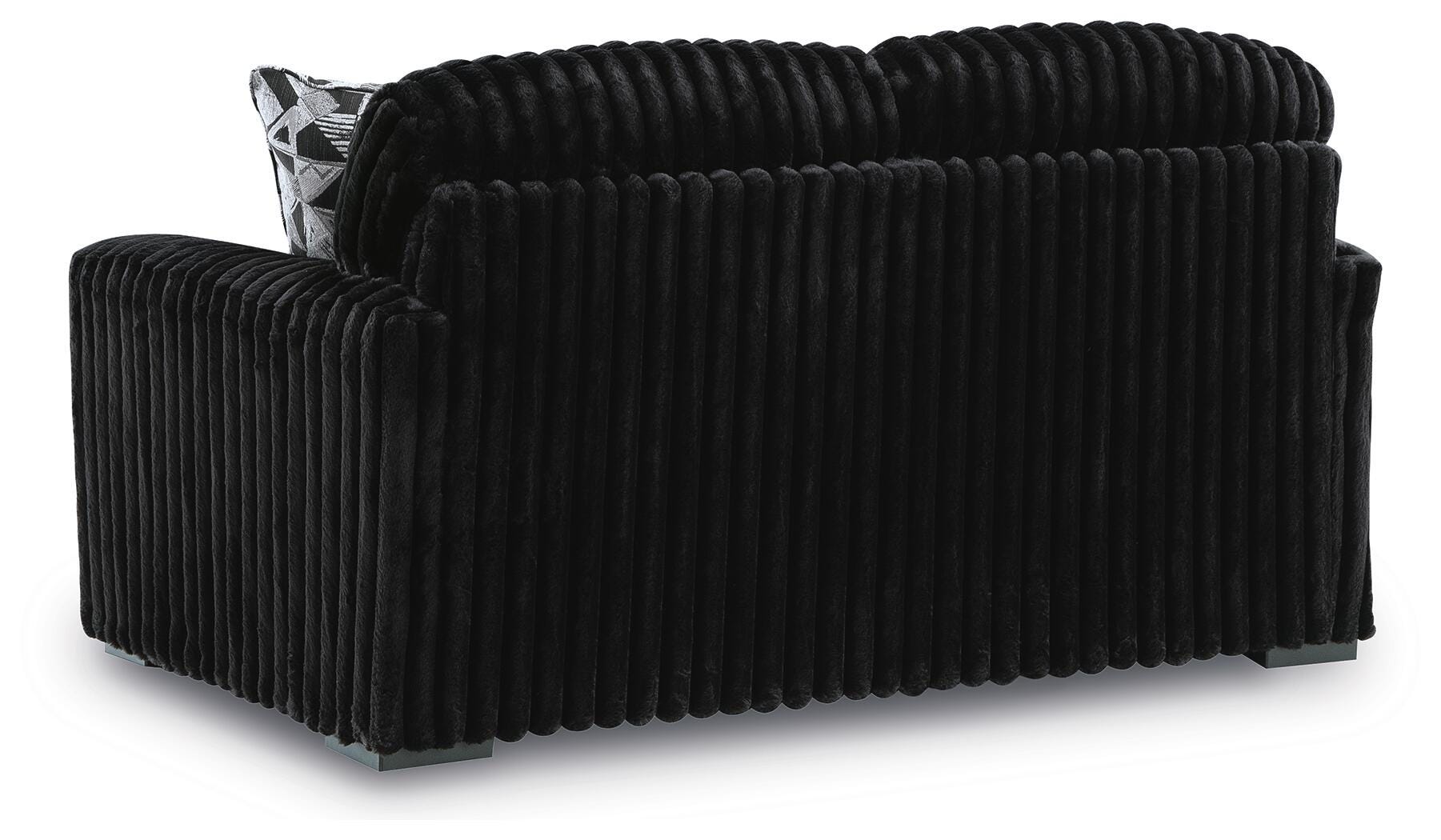 Midnight-Madness Sofa and Loveseat