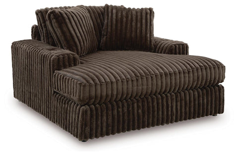 Nightfall Loveseat, Oversized Chaise and Ottoman