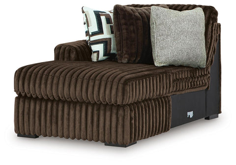 Nightfall 3-Piece Sectional, Oversized Chair and Ottoman