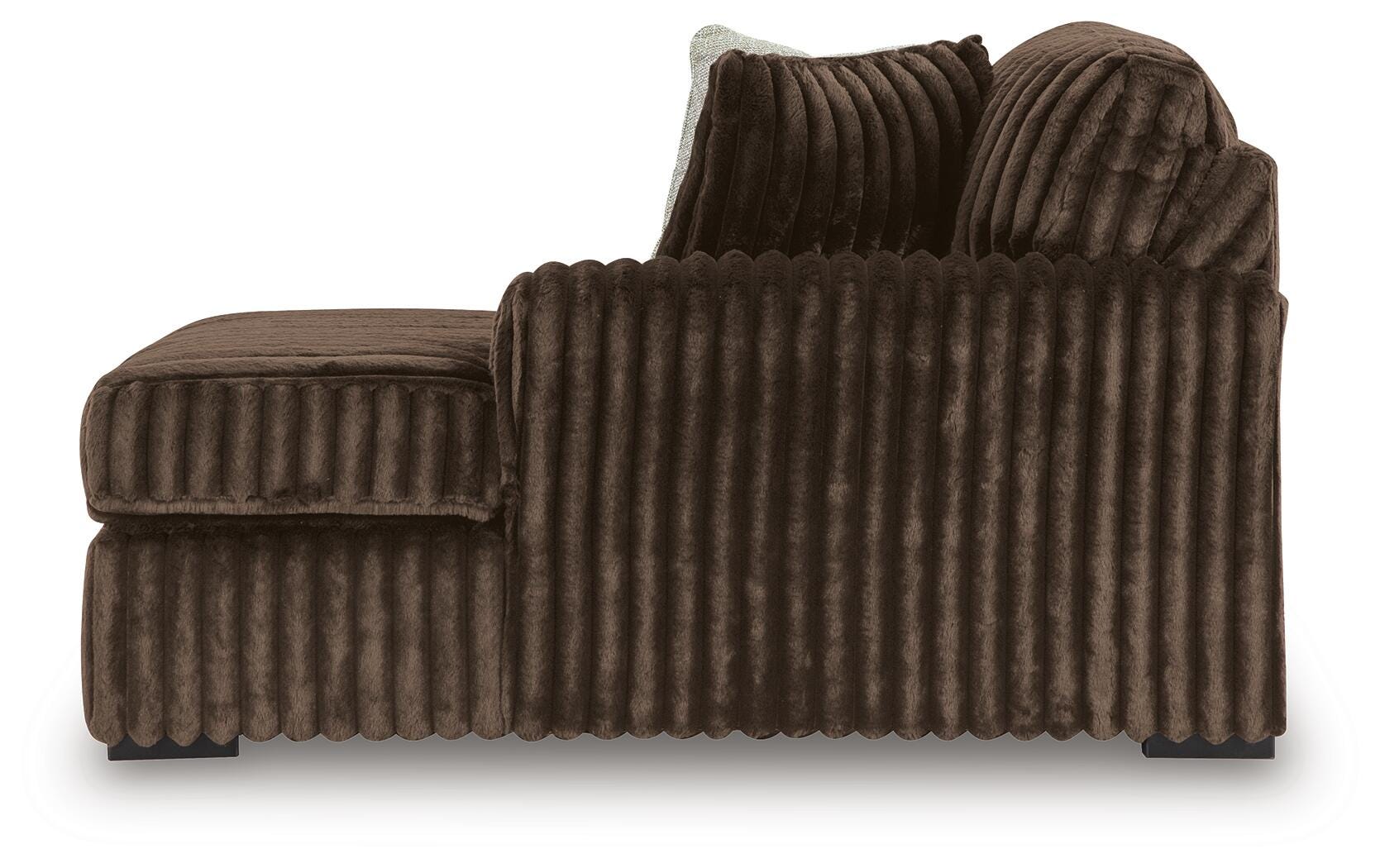 Midnight-Madness 2-Piece Sectional and Ottoman