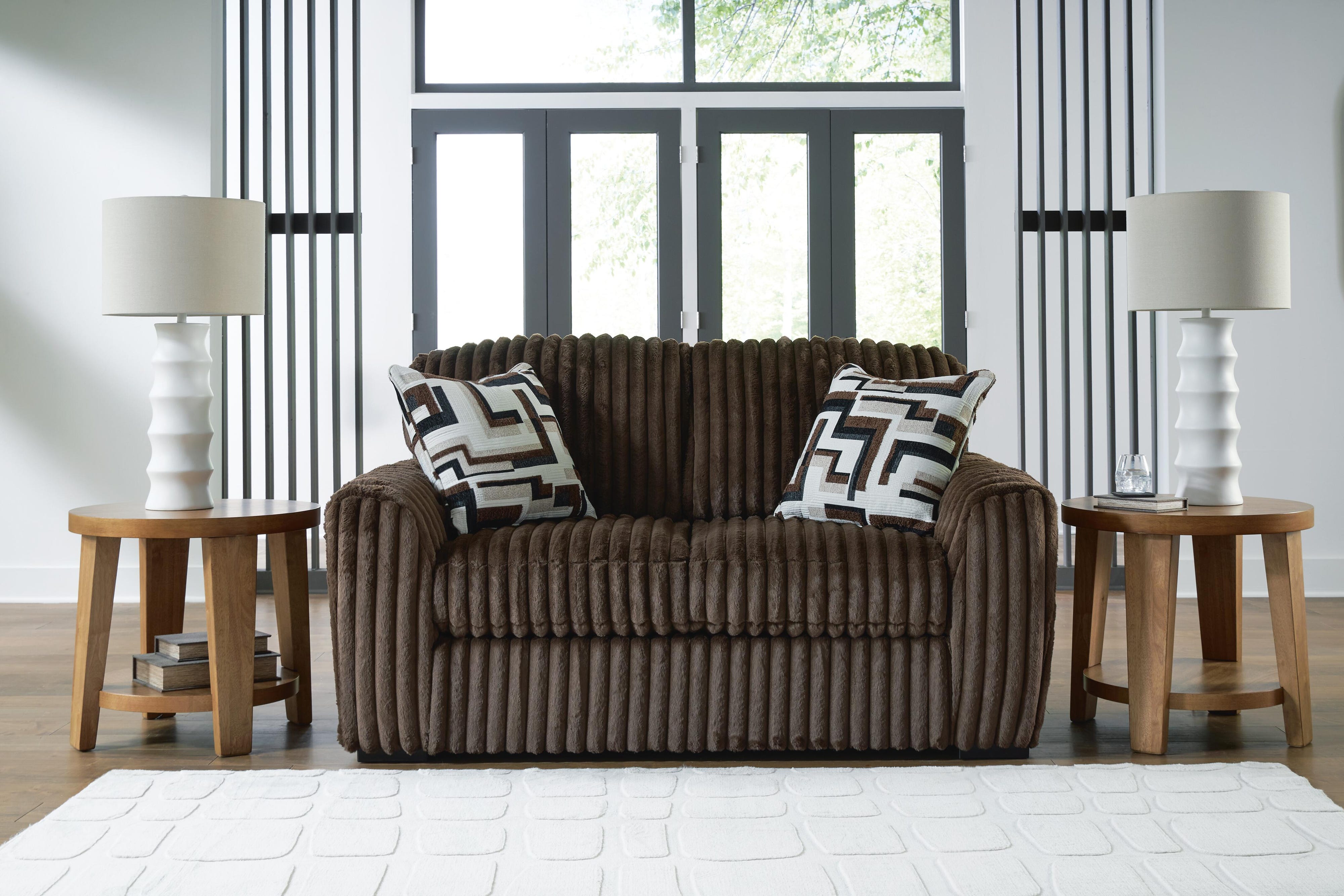 Midnight-Madness Sofa and Loveseat