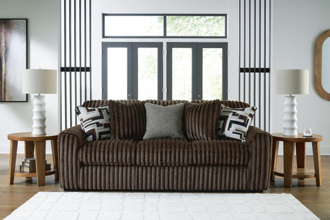 Nightfall Sofa, Loveseat and Oversized Ottoman