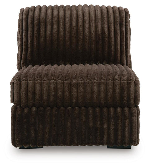 Nightfall 3-Piece Sectional, Oversized Chair and Ottoman