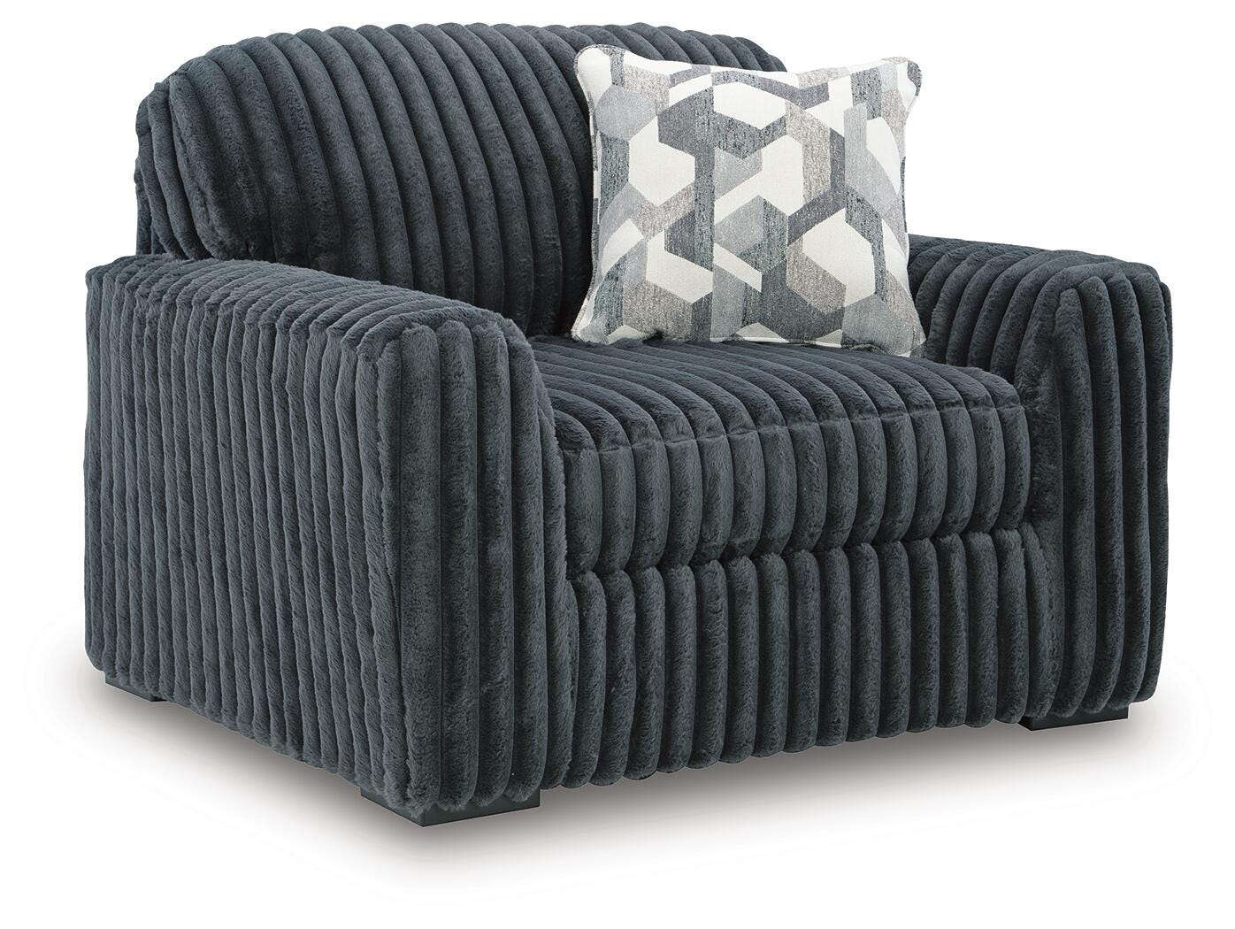 Nightfall Oversized Chair and Ottoman