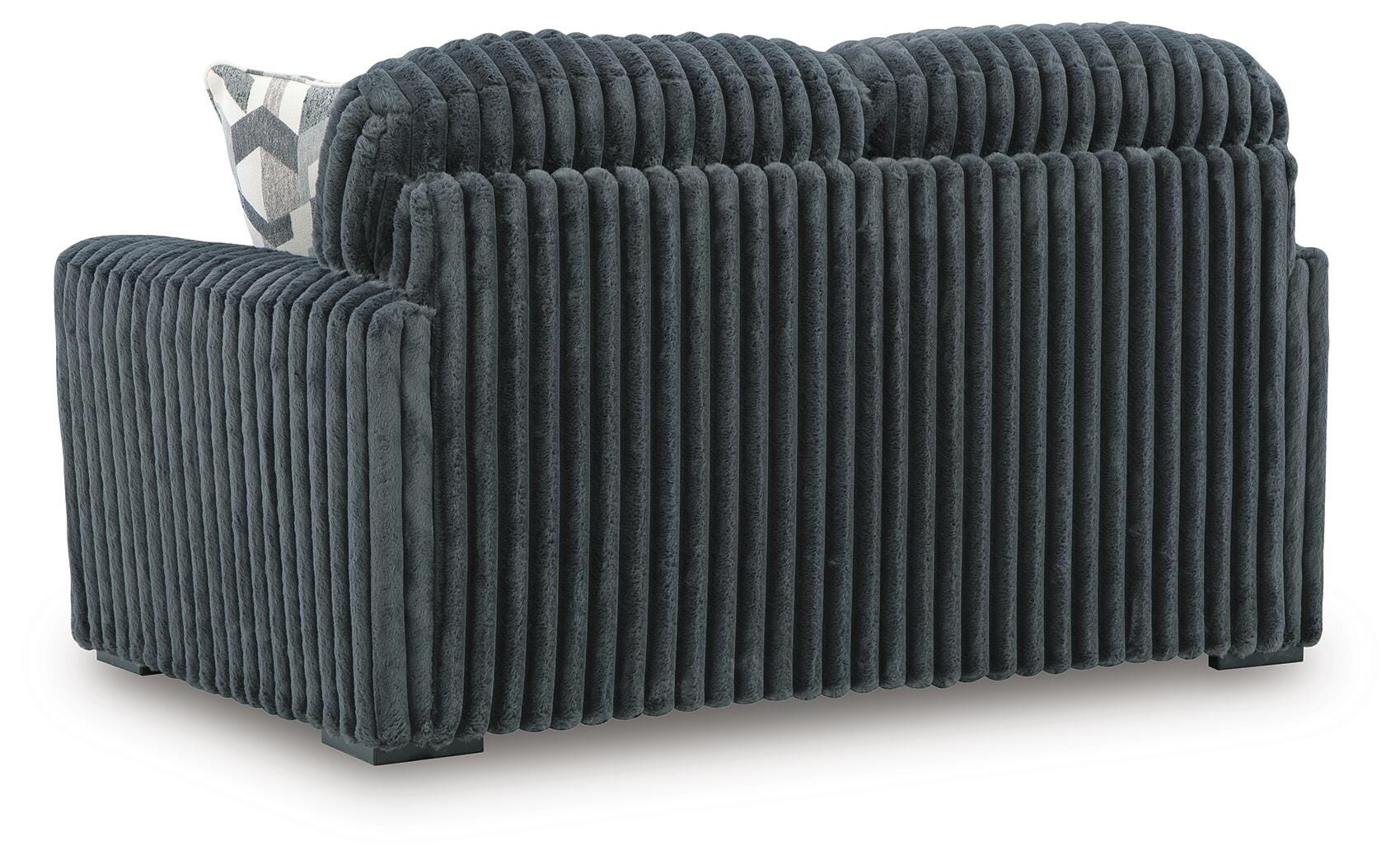 Midnight-Madness Sofa and Loveseat