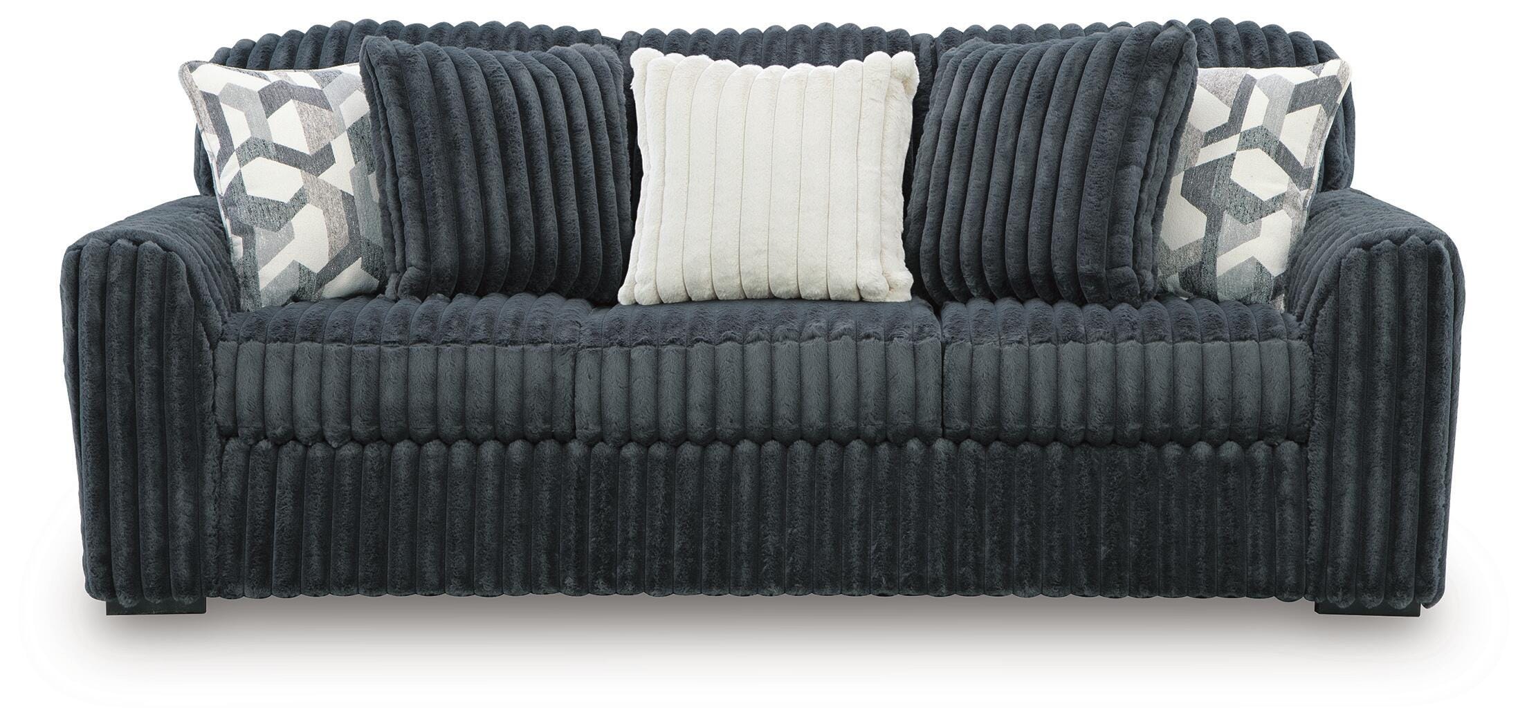 Midnight-Madness Sofa and Loveseat