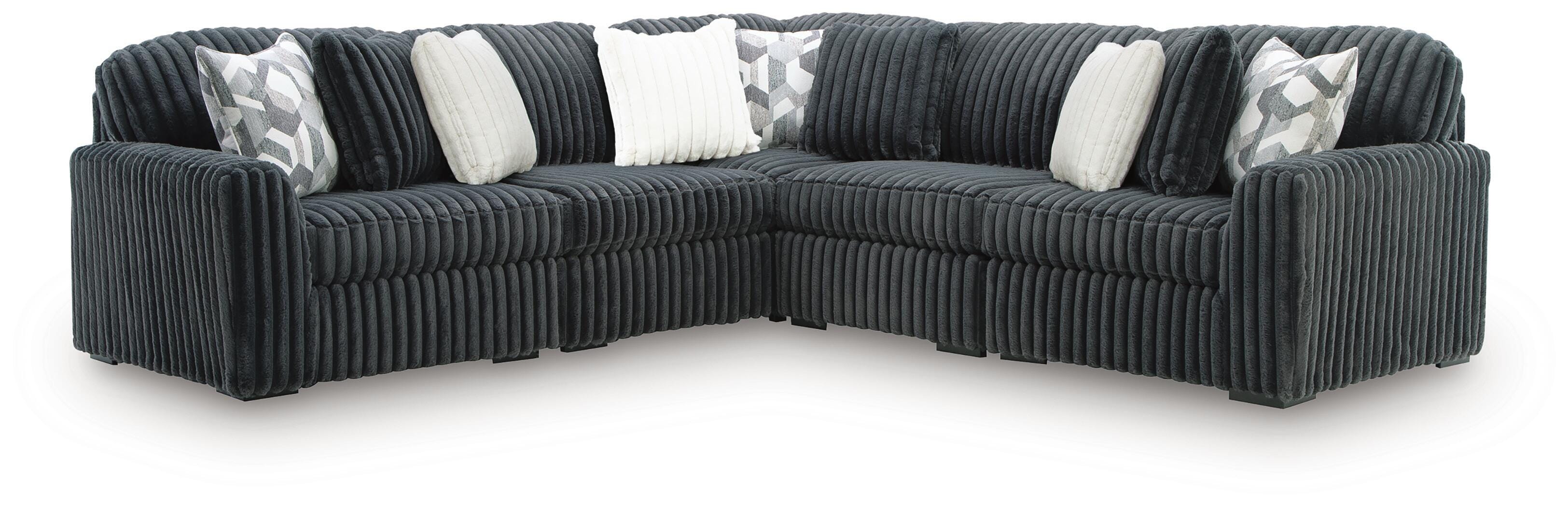 Midnight-Madness 5-Piece Sectional
