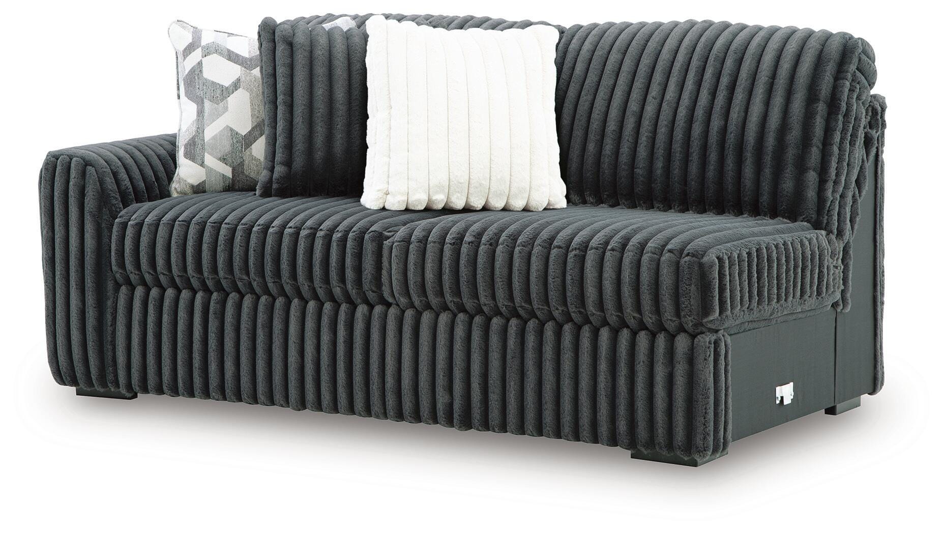 Midnight-Madness 3-Piece Sectional with Chaise