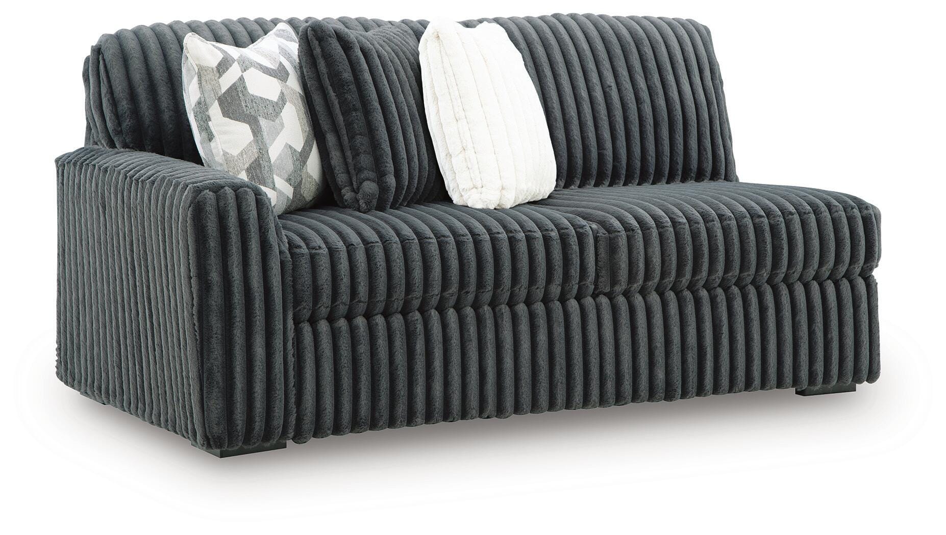 Midnight-Madness 3-Piece Sectional with Chaise