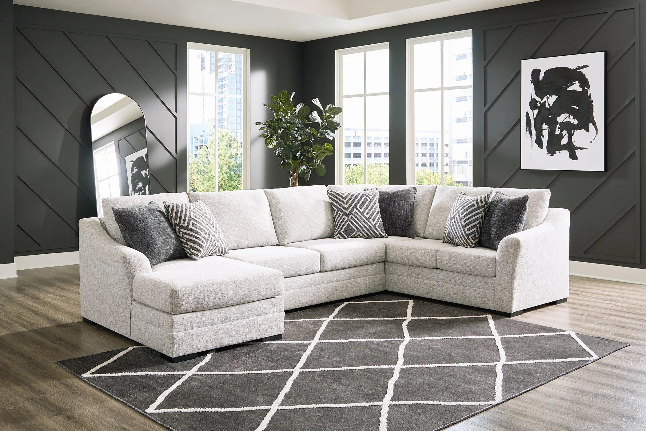 Heatherstone Sectional with Chaise