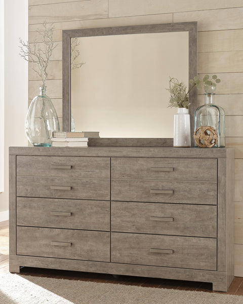 Culverbach Panel Bed, Dresser, Mirror and Nightstand