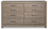 Culverbach Panel Bed, Dresser and Nightstand