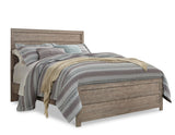 Culverbach Panel Bed with 2 Nightstands