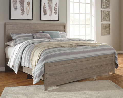 Culverbach Panel Bed, Dresser, Mirror and Nightstand