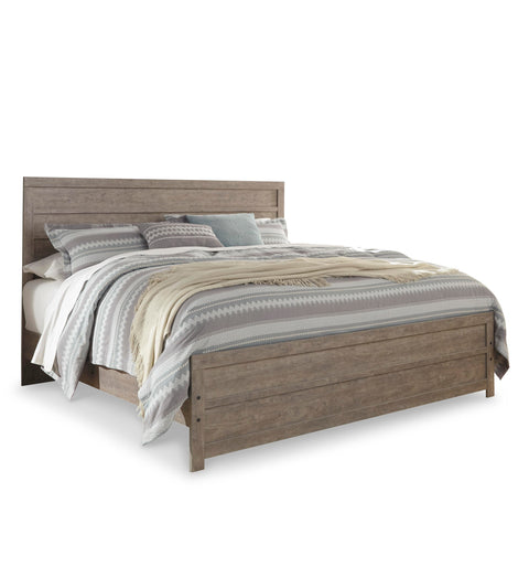 Culverbach Panel Bed with Dresser