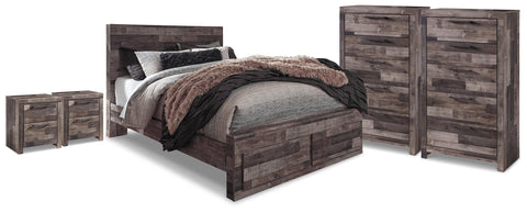 Kensley Storage Bed, 2 Chests and 2 Nightstands